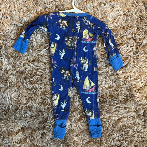 Little Sleepies where the wild things are 0-3mo - Picture 2 of 5